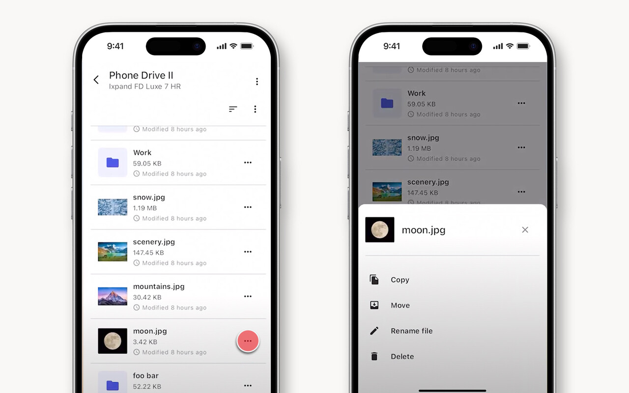 Manage a Single File