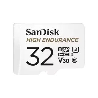 High endurance UHS-I microSD 32GB front image