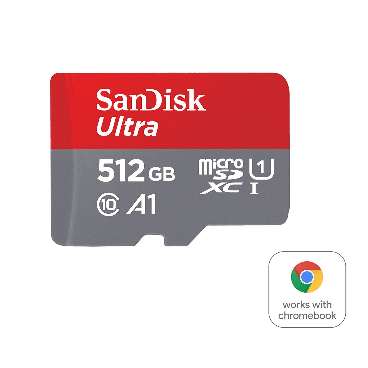 SanDisk Ultra\u00AE microSDXC\u2122 UHS-I Card with Adapter -512GB - Image1
