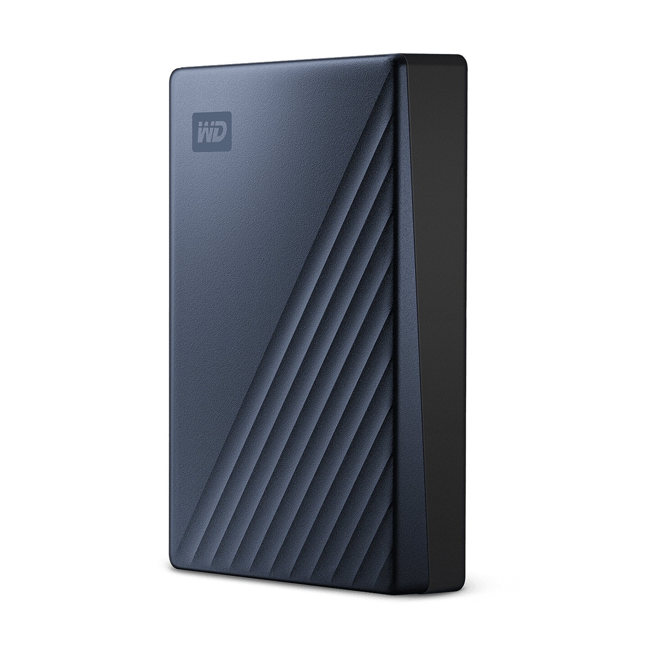 My Passport Ultra 4TB Blue Right Angled