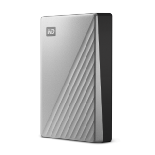 My Passport Ultra 4TB Silver Right