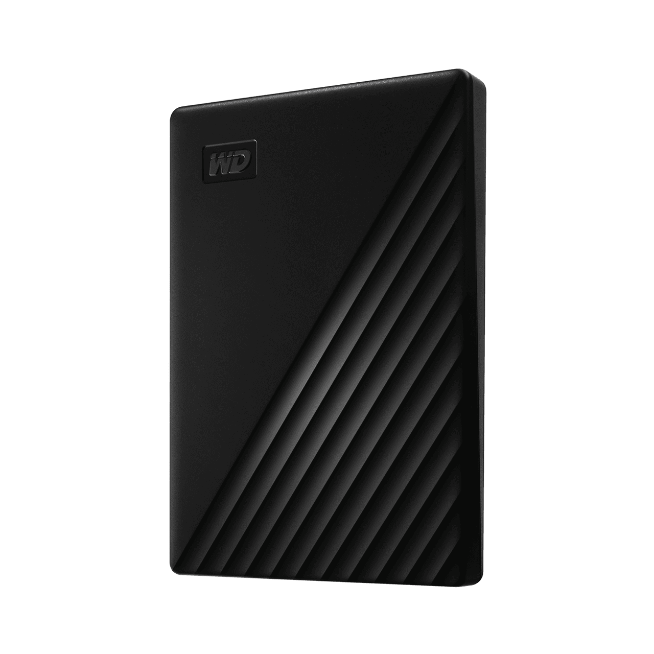MyPassport 1-2 TB Black Left Angled