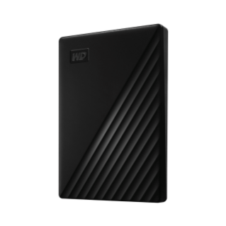 MyPassport 1-2 TB Black Left Angled