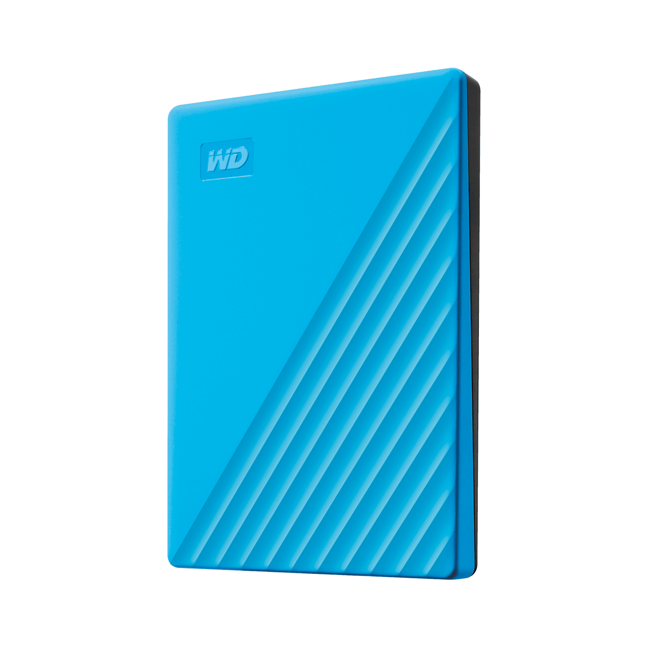 MyPassport 1-2 TB Blue Left Angled