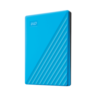 MyPassport 1-2 TB Blue Left Angled