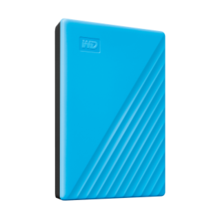 MyPassport 1-2 TB Blue Right Angled