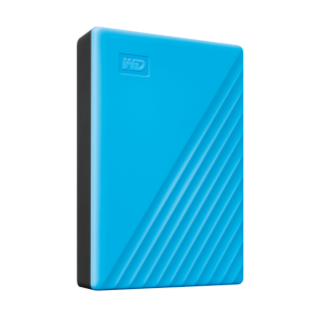 MyPassport 4-5 TB Blue Right Angled2