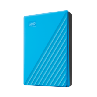 MyPassport 4-5 TB Blue Left Angled2