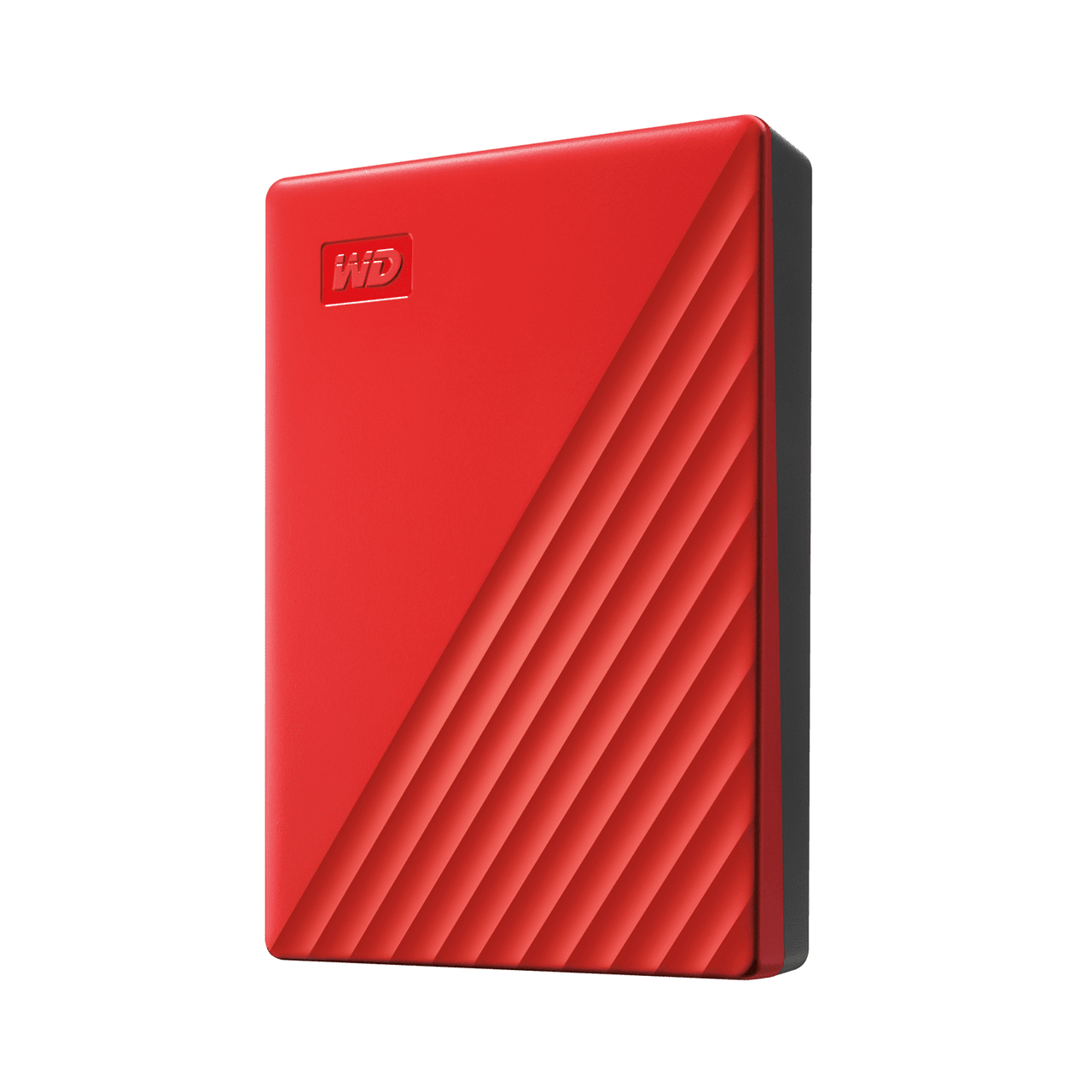 MyPassport 4-5 TB Red Left Angled