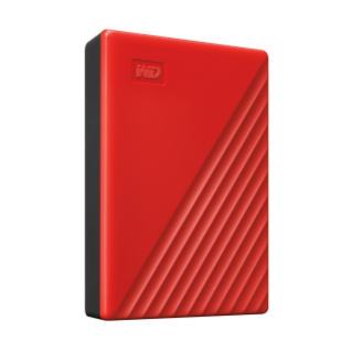 MyPassport 4-5 TB Red Right Angled